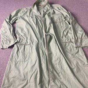 Pilgrim Mens Jacket Size‎ Large Green Long Sleeves Open Front Pockets Utility